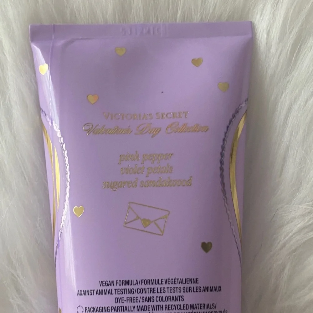 Victoria's Secret Lavender & Gold Sweet Sugared Violet Fragrance Lotion NEW